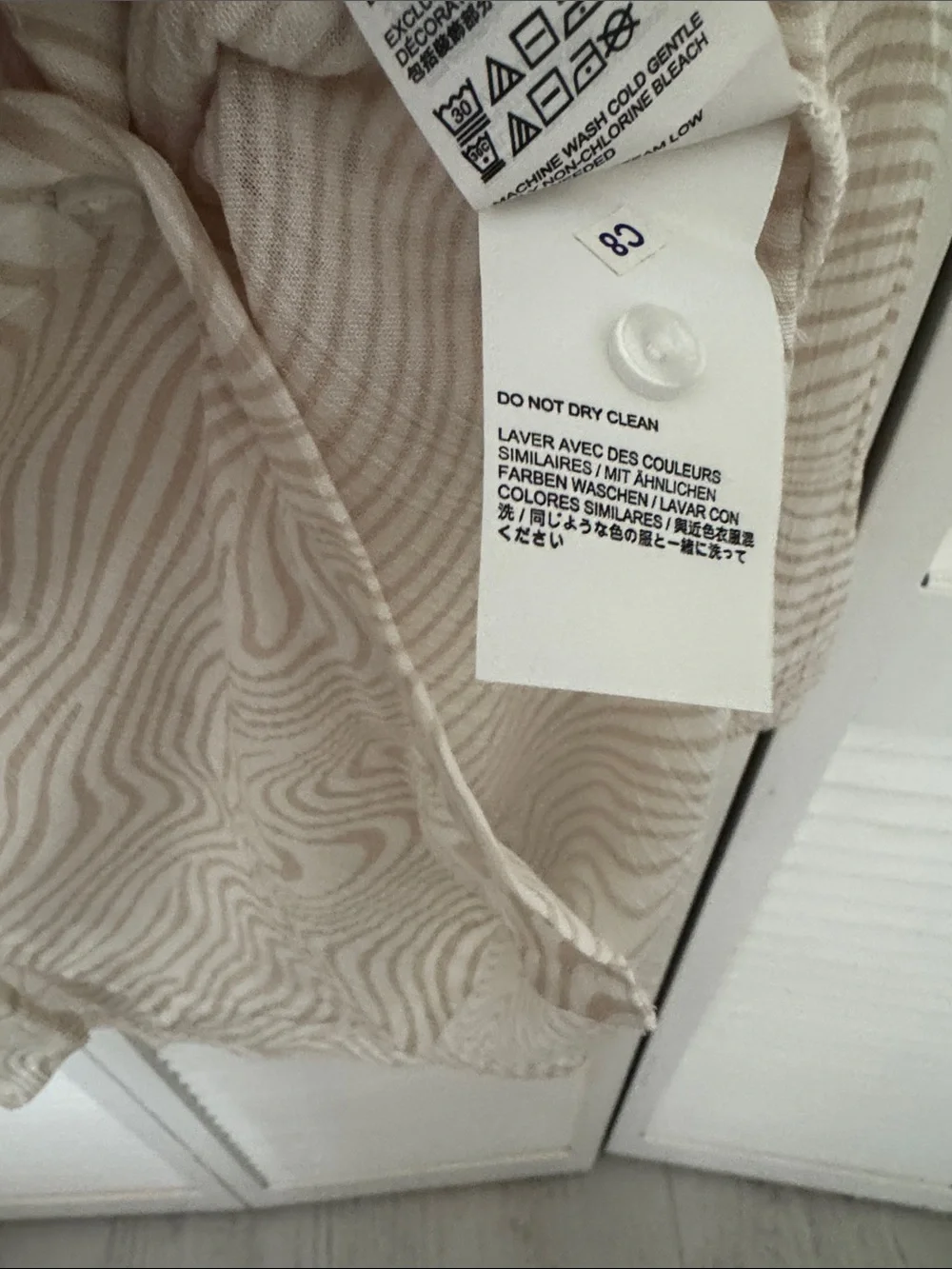 NWT prANa Fernie ($89 RET) Light Beige Women’s Long-Sleeve Coverup, Small